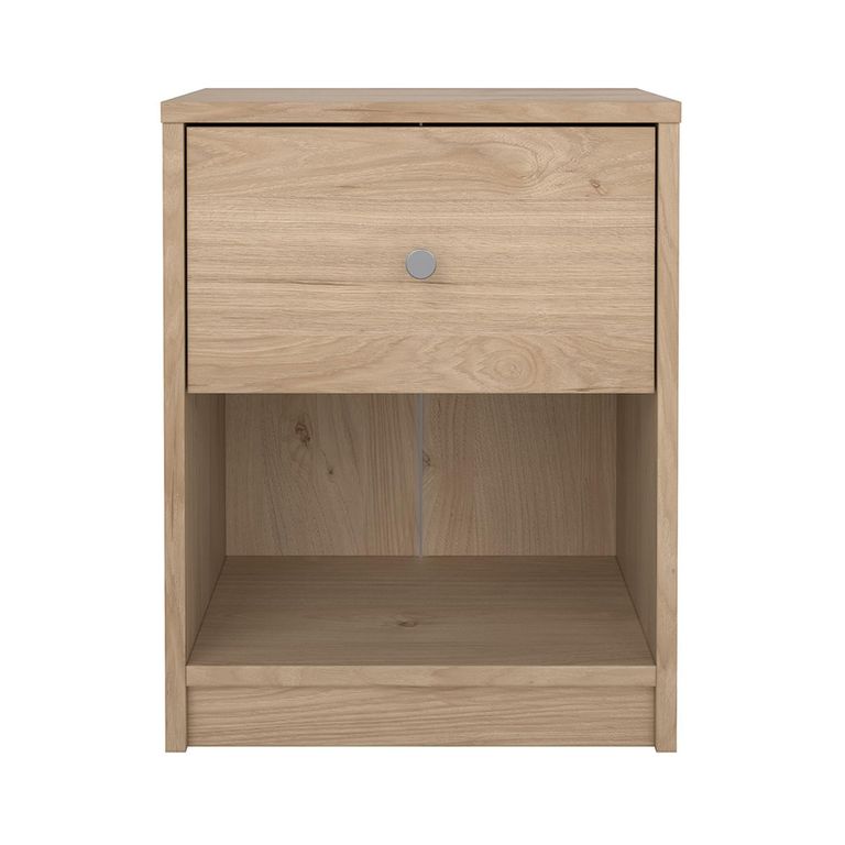 May Bedside Cabinet - 1 Drawer - Oak