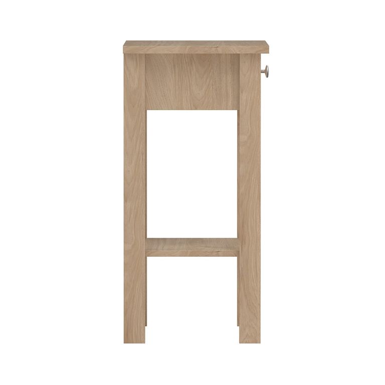 Madrid Bedside Table - 1 Drawer - Jackson Hickory Oak