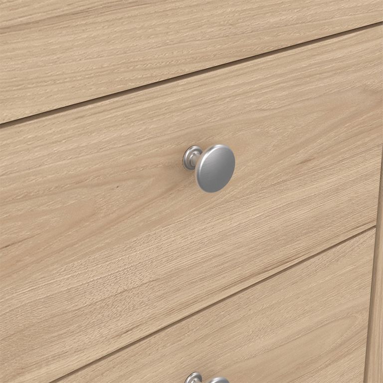 Madrid Bedside Table - 2 Drawer - Jackson Hickory Oak