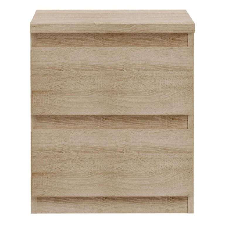Edmore Bedside Cabinet - 2 Drawer - Sonoma Oak