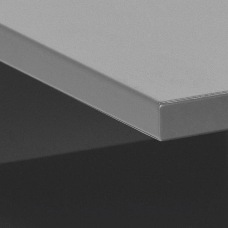 Ashlan Grey 1 Drawer Floating Bedside Table