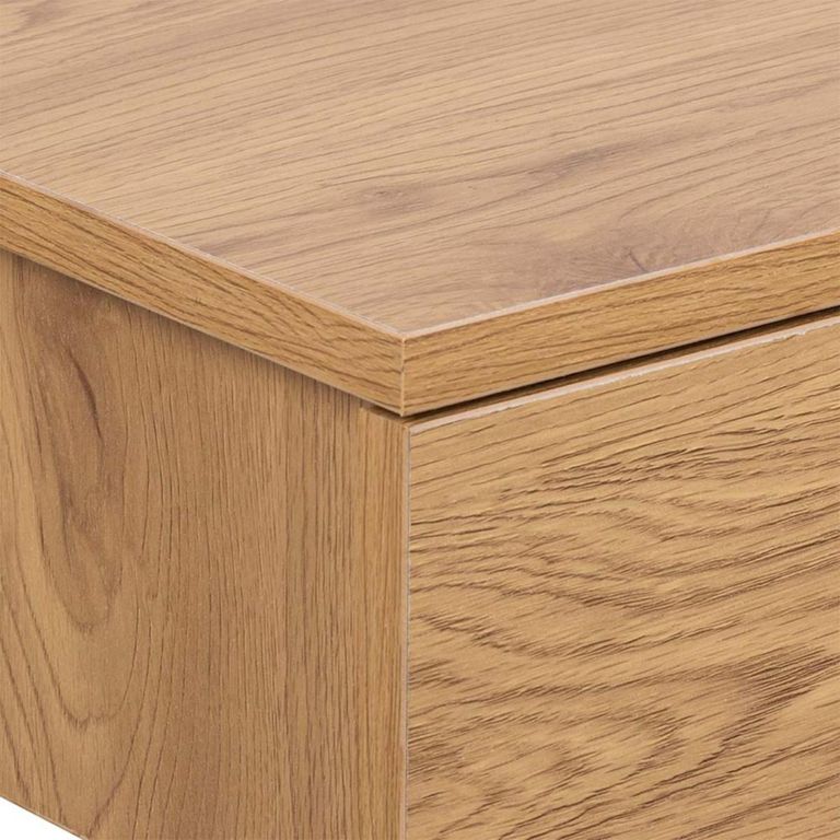 Avignon Oak 1 Drawer Floating Bedside Table