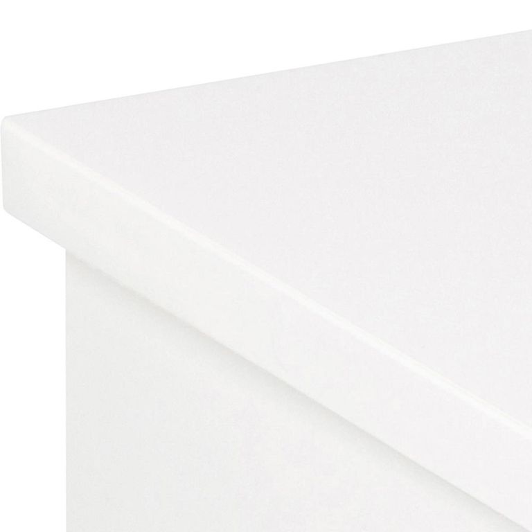 Avignon Bedside Table - 1 Drawer - Wall Mounted - Floating - White Painted