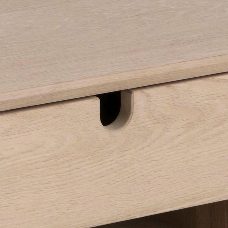 Century Bedside Table - 1 Drawer - Wall Mounted - Floating - Oak