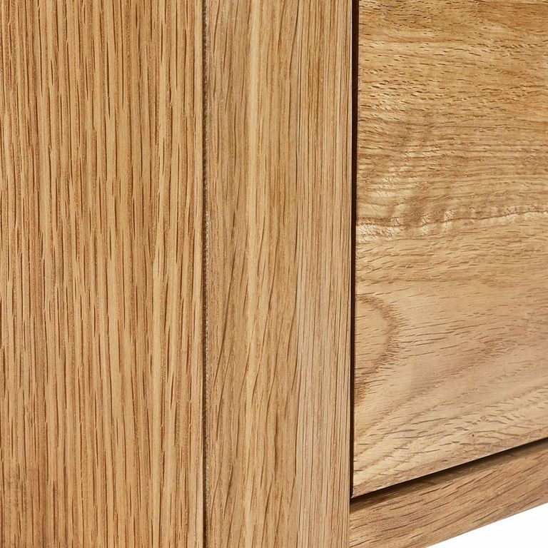 Coxmoor Bedside Cabinet - 2 Drawer - Oak