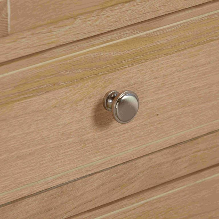 Hayley Bedside Cabinet - 3 Drawer - Oak