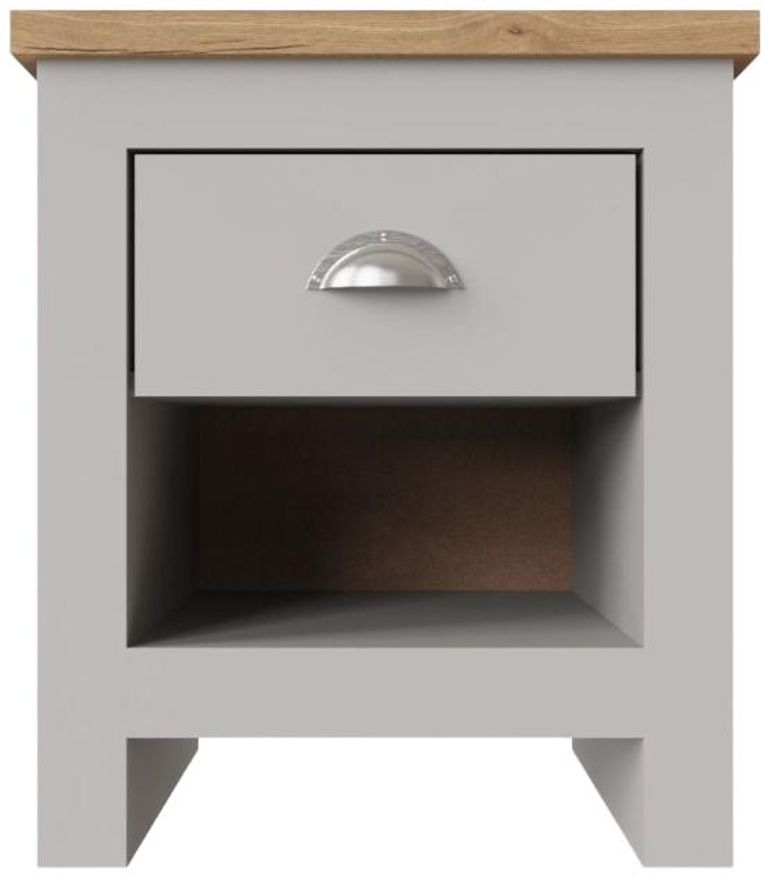 Lyman 1 Drawer Bedside Cabinet - Variant Available