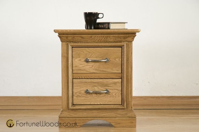 Lyon Oak Bedside Cabinet