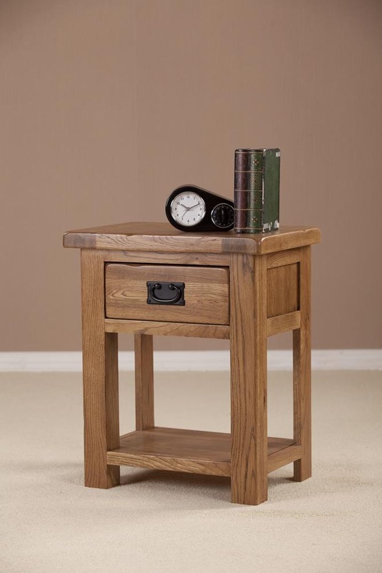 Originals Rustic Oak Bedside Table