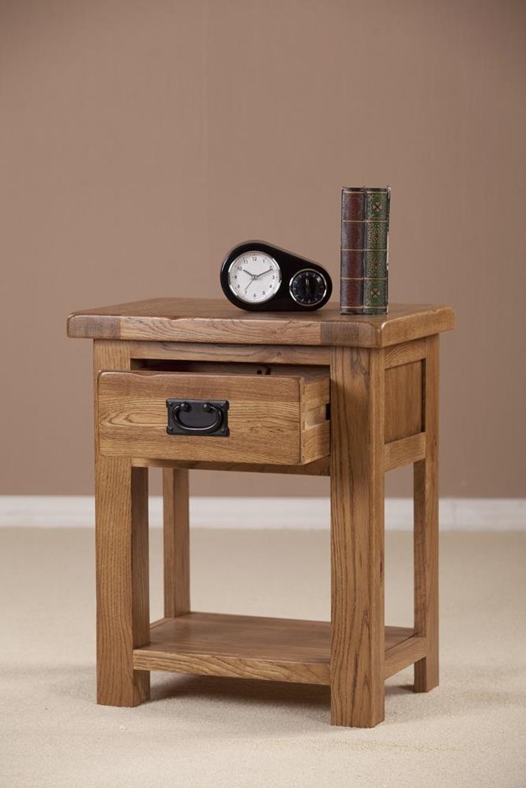 Originals Rustic Oak Bedside Table