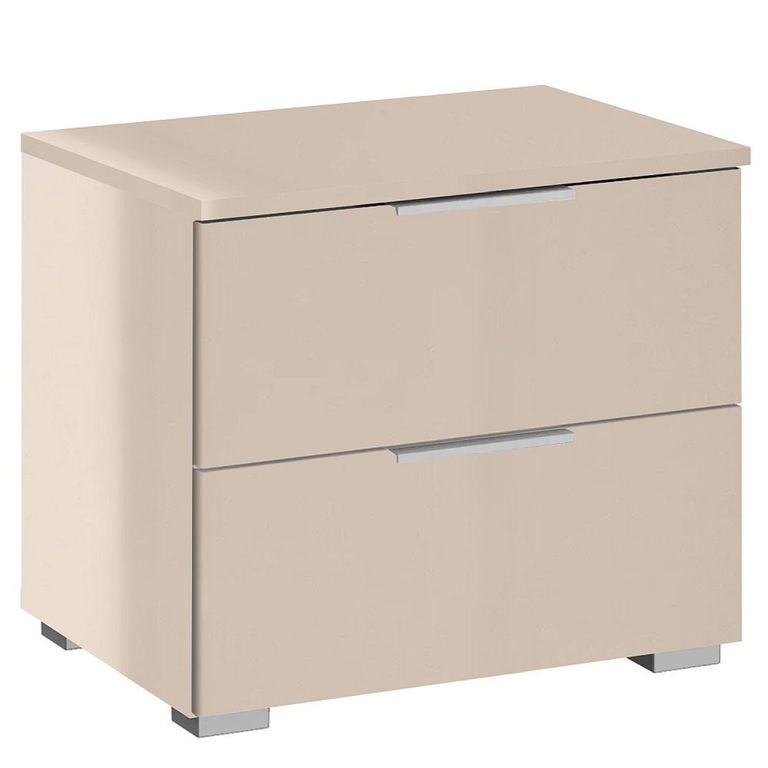 Rauch Alabama 2 Drawer Bedside Cabinet - Champagne