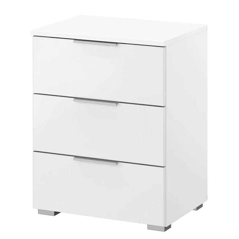 Rauch Alabama 3 Drawer Bedside Cabinet - Alpine White