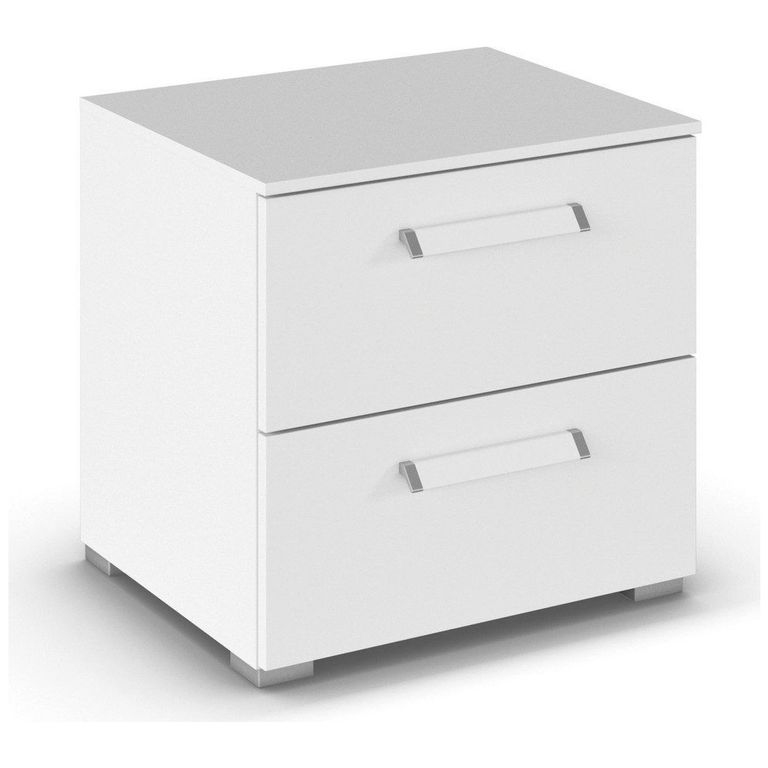 Rauch Evelyn 2 Drawer Bedside Cabinet - Alpine White