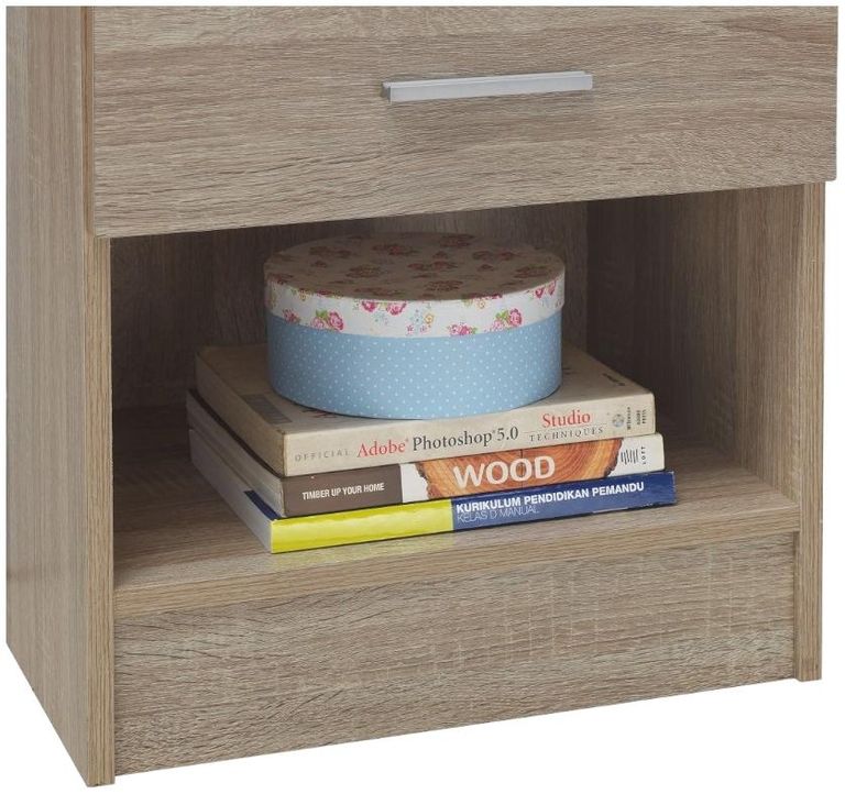 Rico Costa 1 Drawer Bedside Cabinet - Variant Available