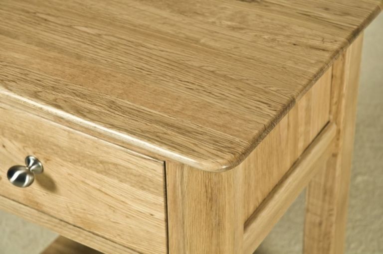 Shaker Oak Bedside Table