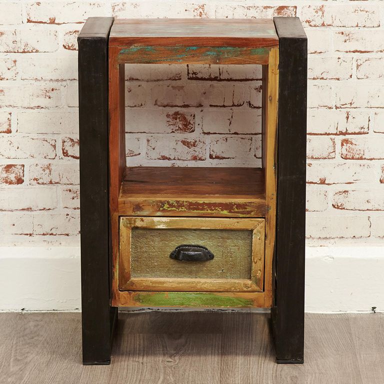 Urban Chic Reclaimed Bedside Table