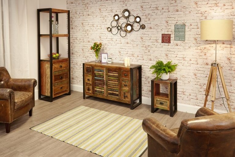 Urban Chic Reclaimed Bedside Table