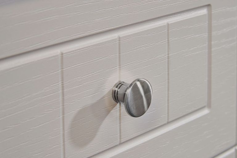 Vienna Cashmere 2 Drawer Bedside Cabinet