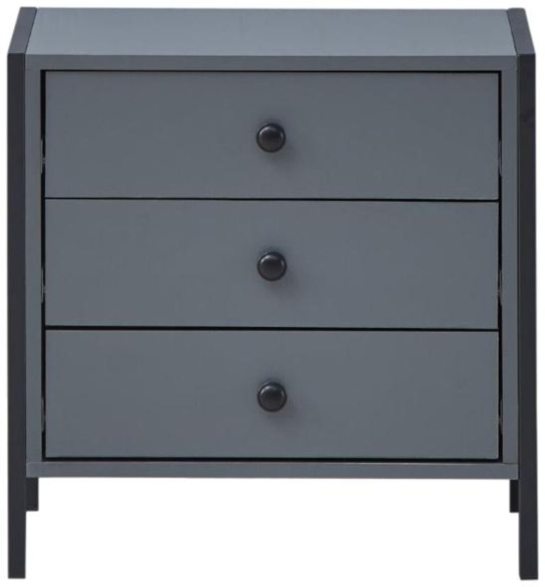 Warren 3 Drawer Bedside Cabinet - Variant Available