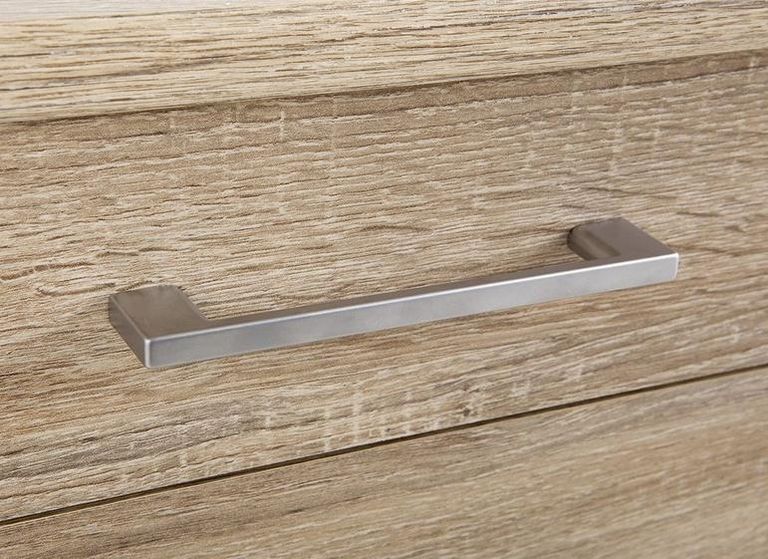 Luxor 3+4 Bedside Cabinet - 3 Drawer - Rustic Oak