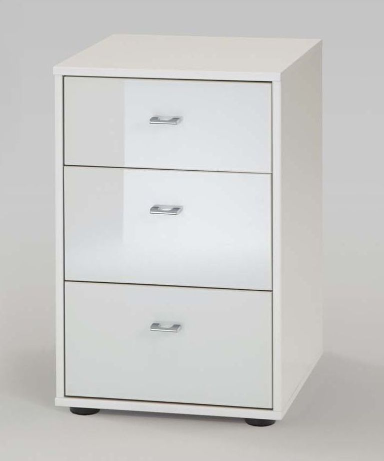 Tokio Bedside Cabinet - 3 Drawer - Variation Available