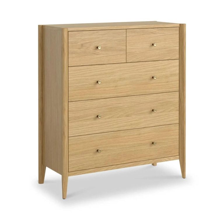 Paris Chest - 2+3 Drawer - Oak