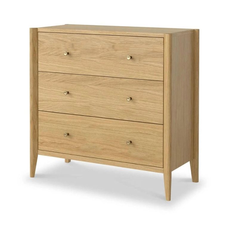 Paris Chest - 3 Drawer - Oak