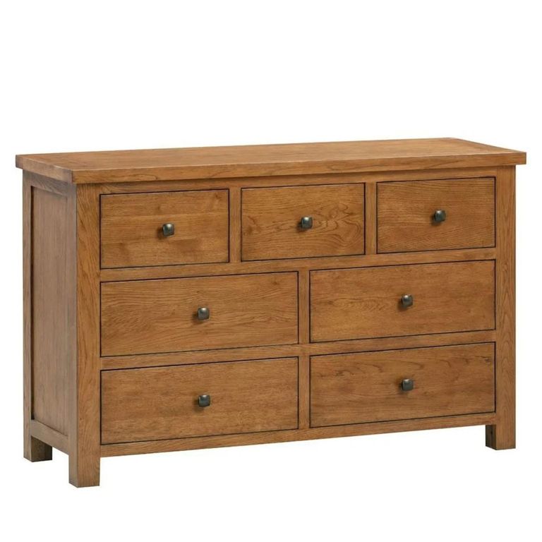 Original Chest - 3+4 Drawer - Rustic Oak