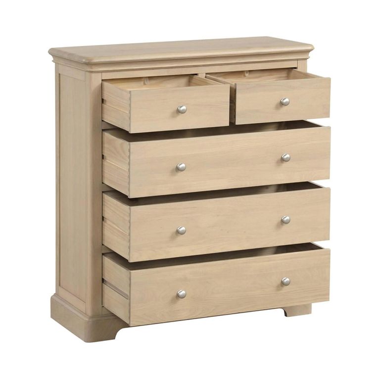 Cromwell Chest - 2+3 Drawer - Oak