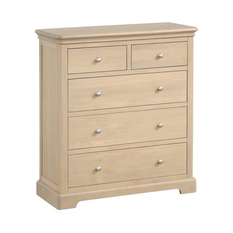 Cromwell Chest - 2+3 Drawer - Oak