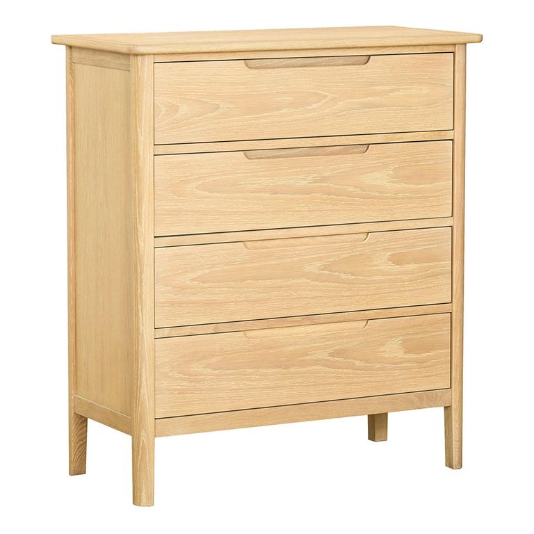 Twyford Chest - 4 Drawer Wide - Oak