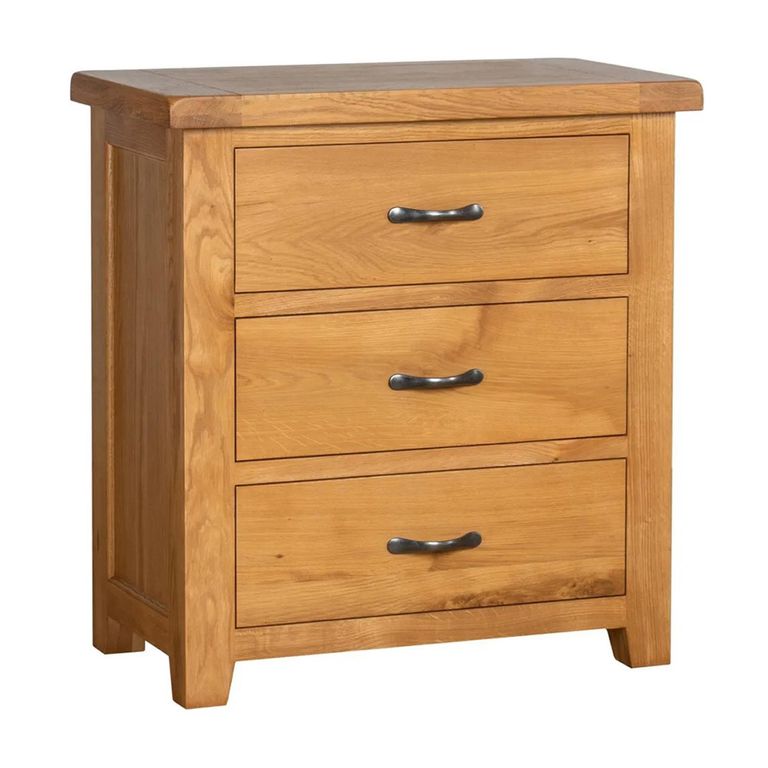 Somer Small Chest - 3 Drawer - Oak