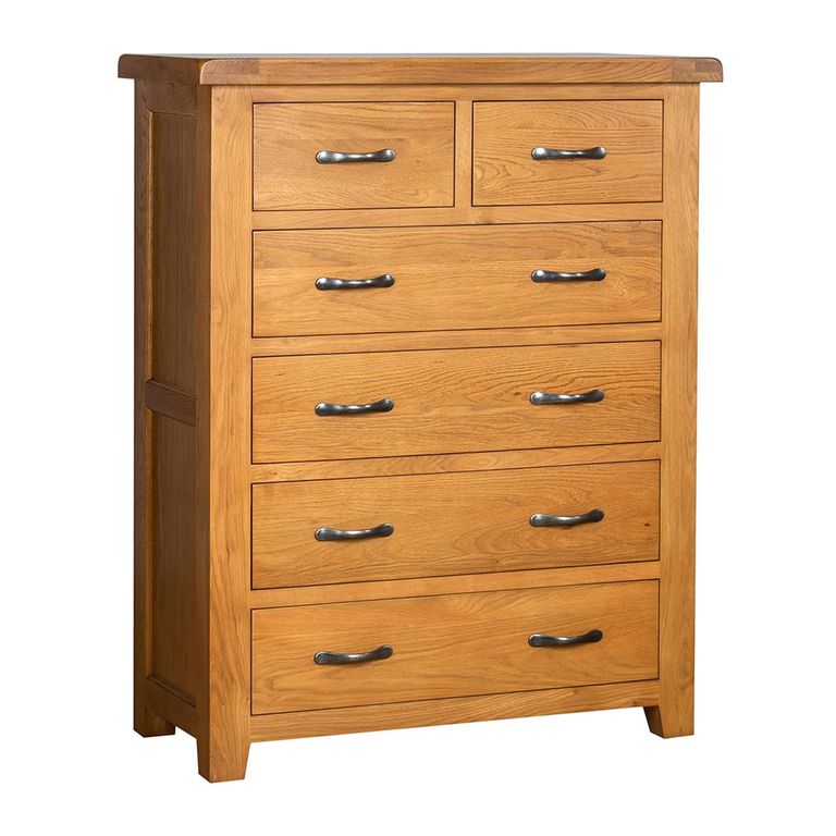 Somer Chest - 4+2 Drawer - Oak