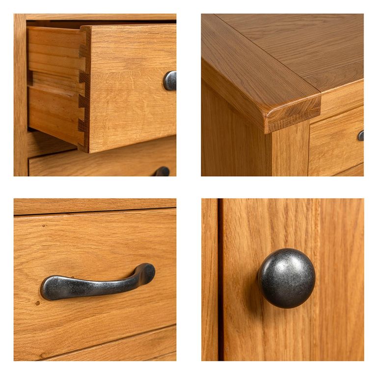 Somer Chest - 4+2 Drawer - Oak