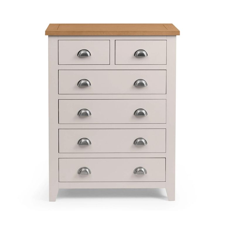 Richmond Chest of Drawers - 4+2 Drawer - Grey
