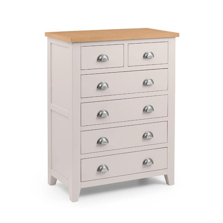 Richmond Chest of Drawers - 4+2 Drawer - Grey