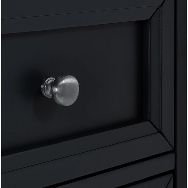 Maine Chest of Drawers - 3+2 Drawer - Black