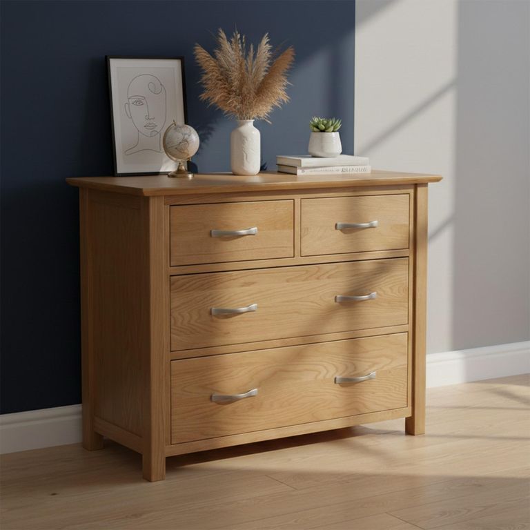 Nimbus Chest - 2+2 Drawer - Oak