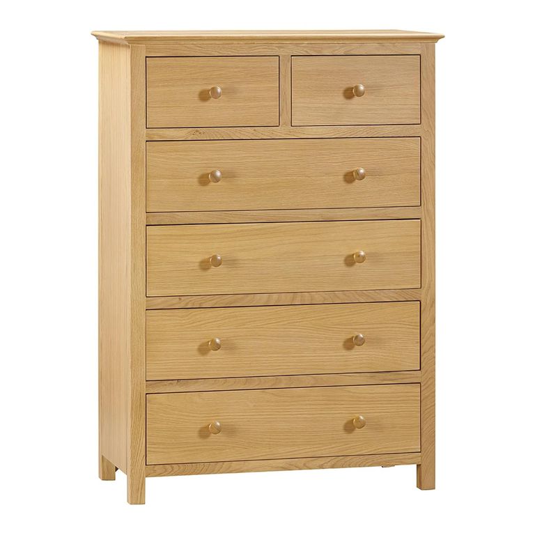 Arlington Chest - 2+4 Drawer - Oak