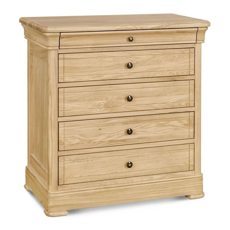 Moreno Chest - 5 Drawer - Oak