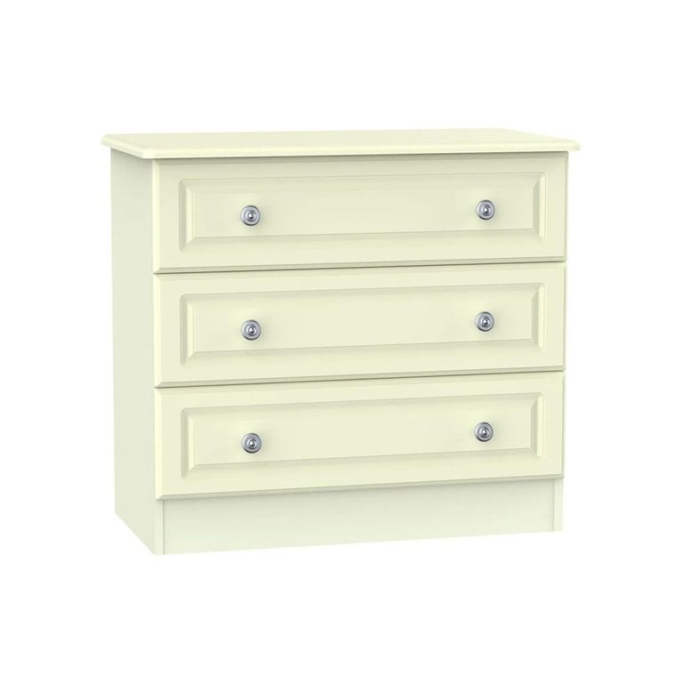 Pembroke Cream 3 Drawer Small Chest