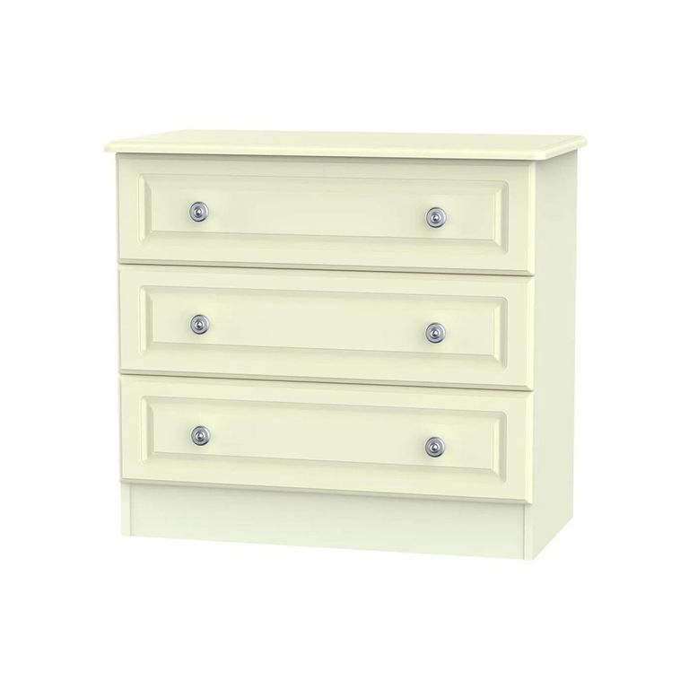 Pembroke Cream 3 Drawer Small Chest