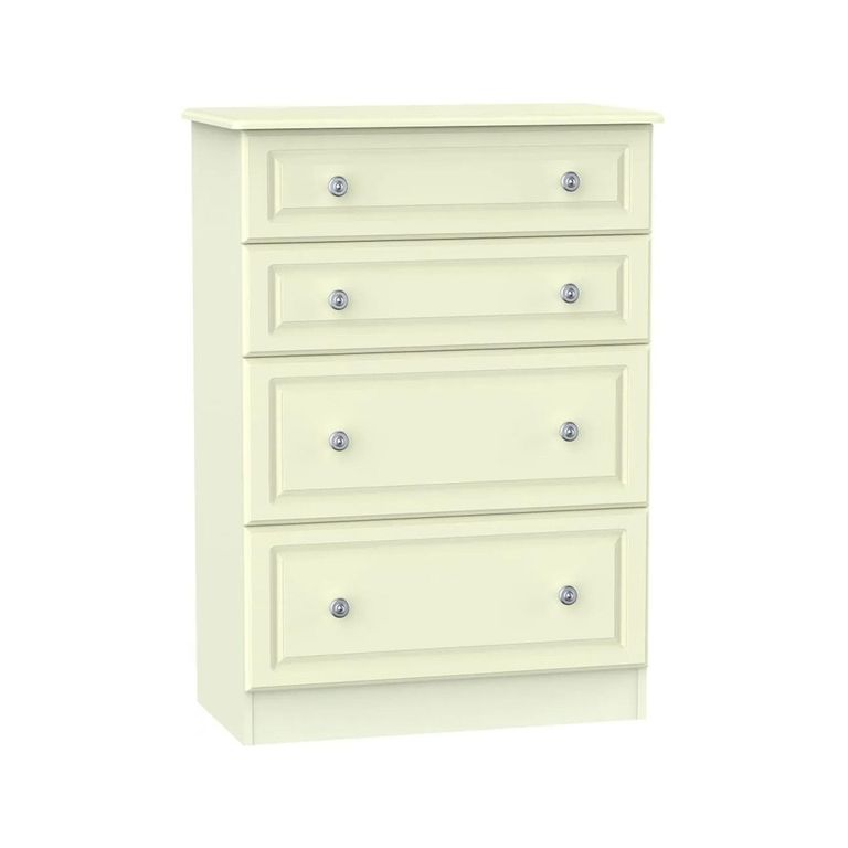 Pembroke Cream 4 Drawer Deep Chest