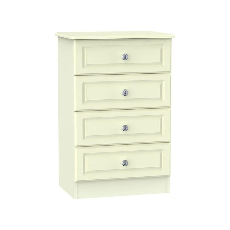 Pembroke Cream 4 Drawer Midi Chest