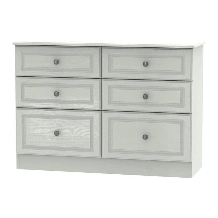 Pembroke Cashmere 6 Drawer Midi Chest