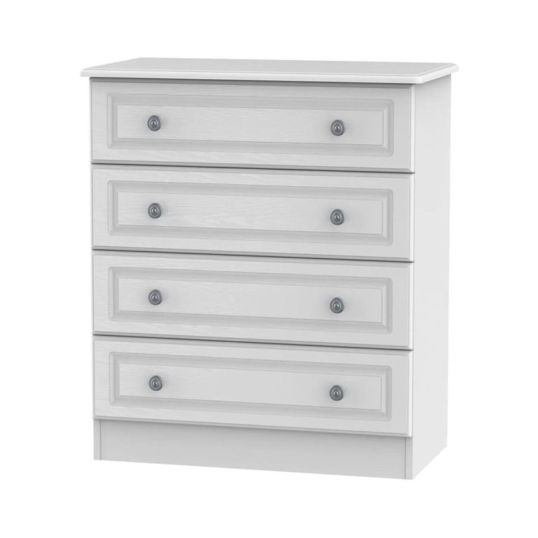 Pembroke White 4 Drawer Chest