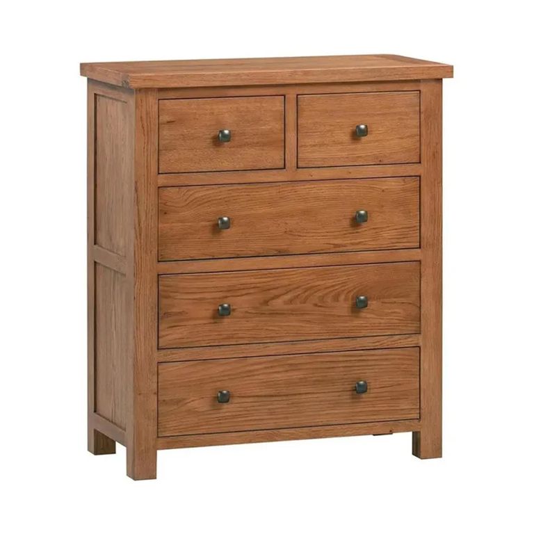 Clearance - Original Chest - 2+4 Drawer - Rustic Oak - A412