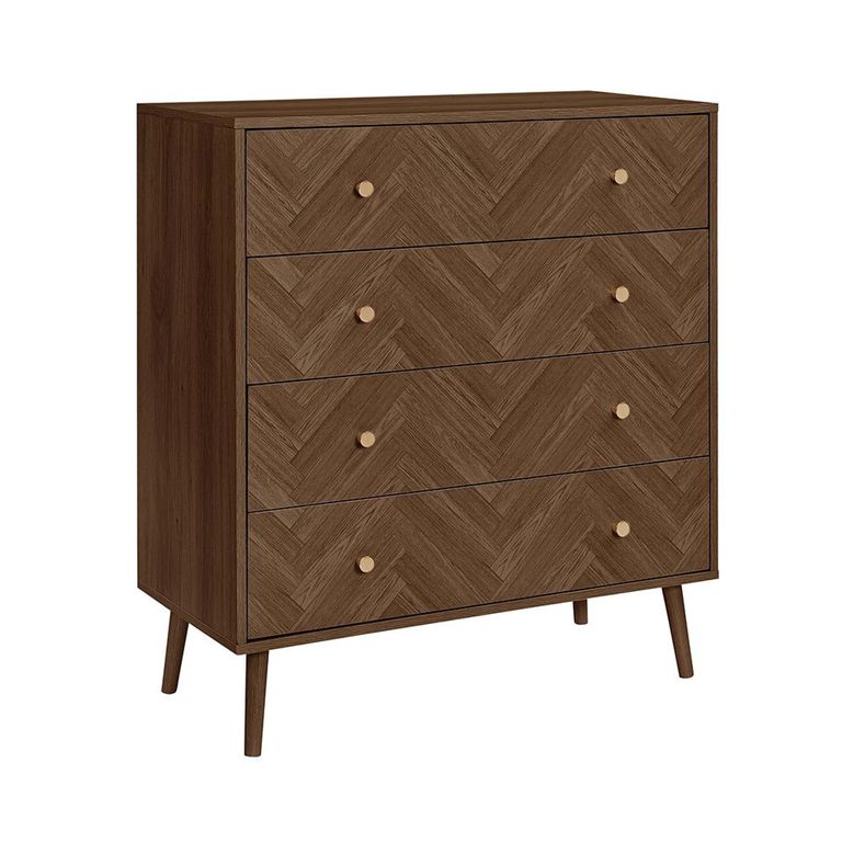 Herringford Chest - 4 Drawer - Walnut