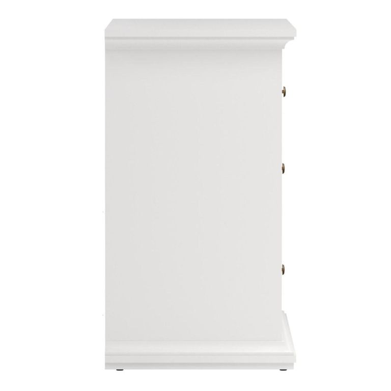 Paris Chest - 2+2 Drawer - White