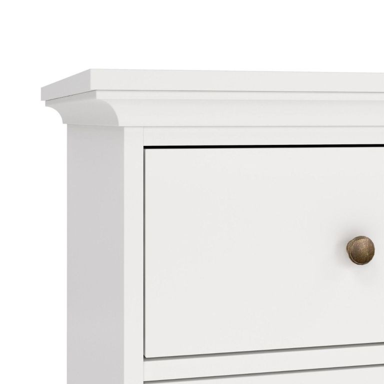 Paris Chest - 2+4 Drawer - White